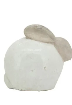 + Keramik Osterhase Marta weiß M Höhe 18,5 cm