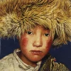 + Kissenbezug Tibetan Boy Blue 45x45