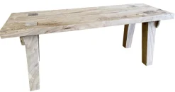 + Rustikale Holzbank