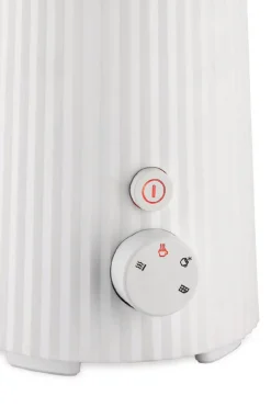 Alessi Plisse, Milchschäumer Weiß