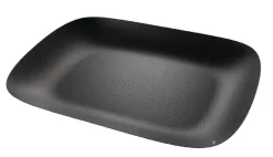 Alessi Tablett schwarz Moire 45*34 cm schwarz