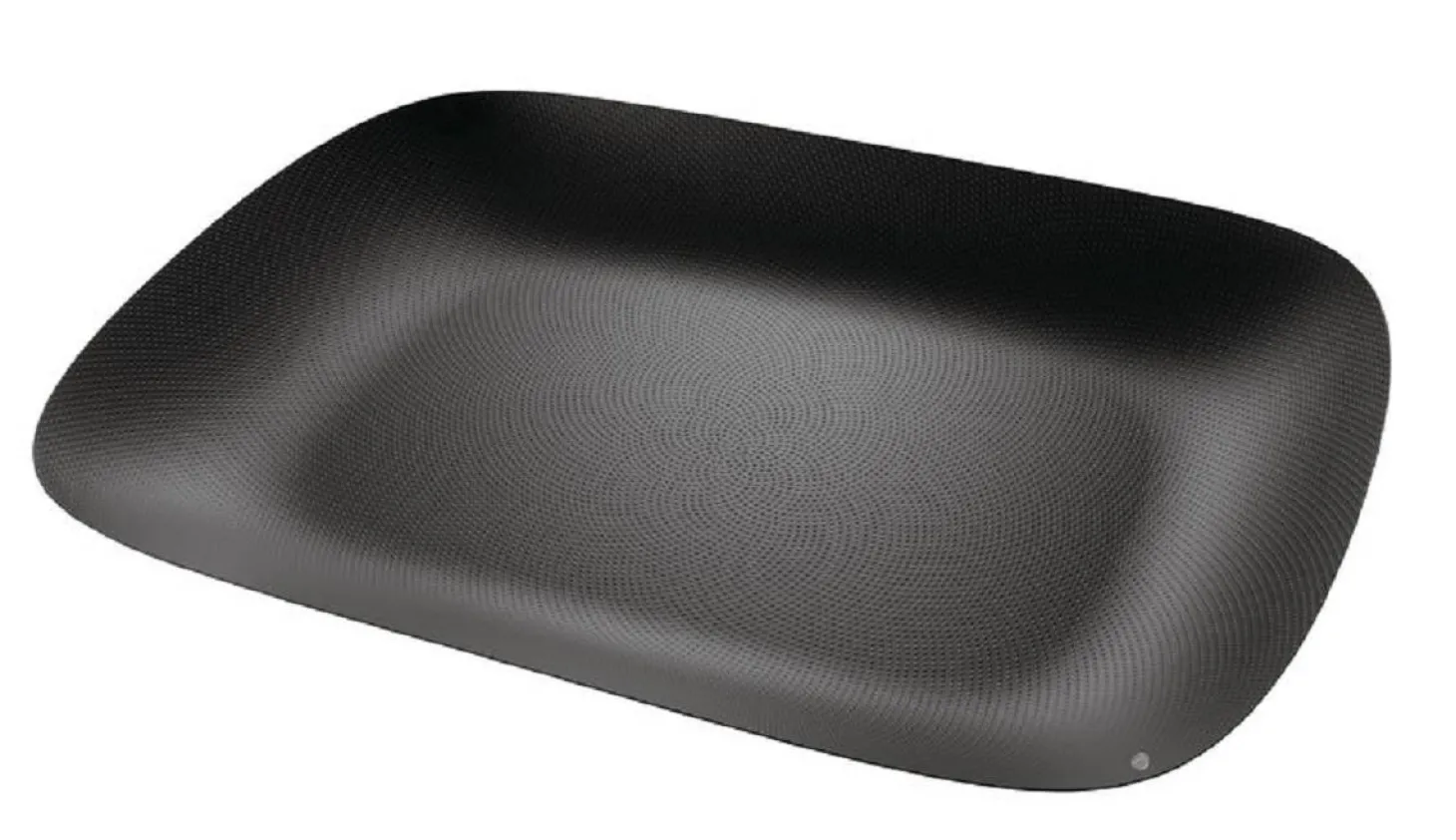 Alessi Tablett schwarz Moire 45*34 cm schwarz