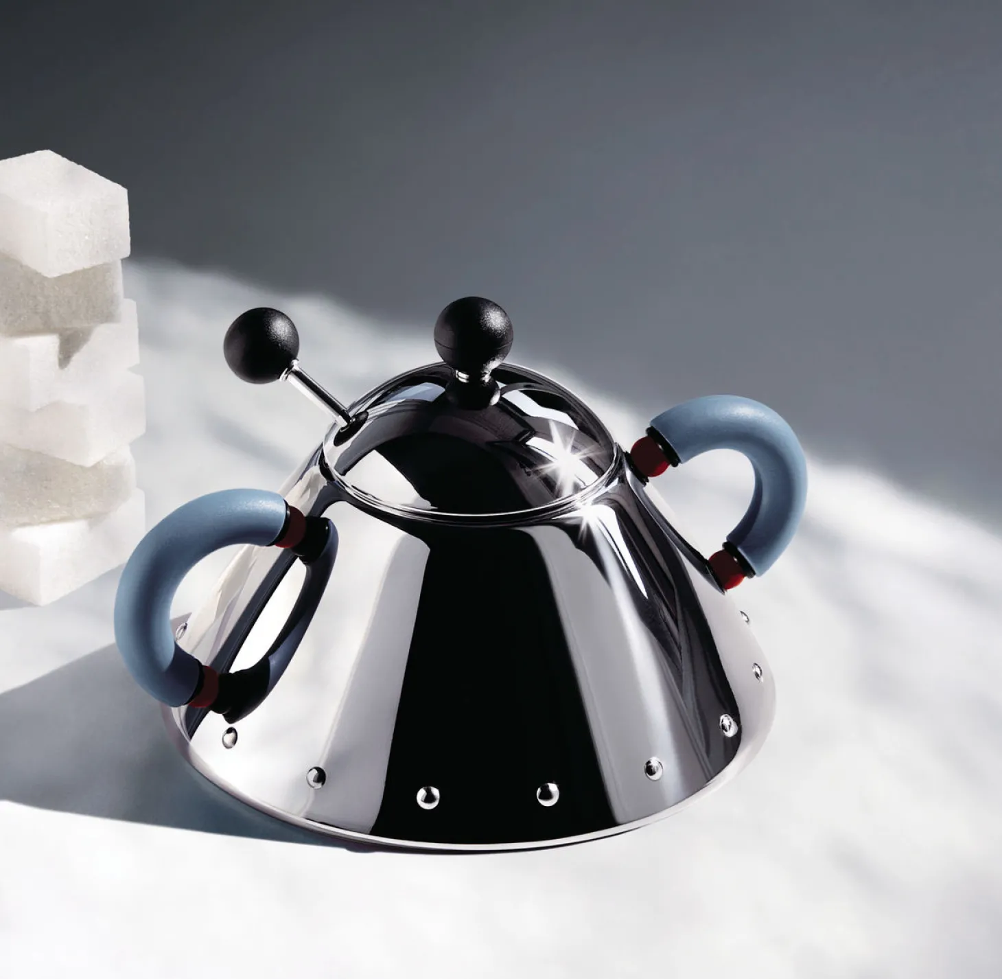 Alessi Zuckerdose mit Löffel