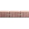 AMBIVALENZ Curt Sofaset Barcelona Rosa