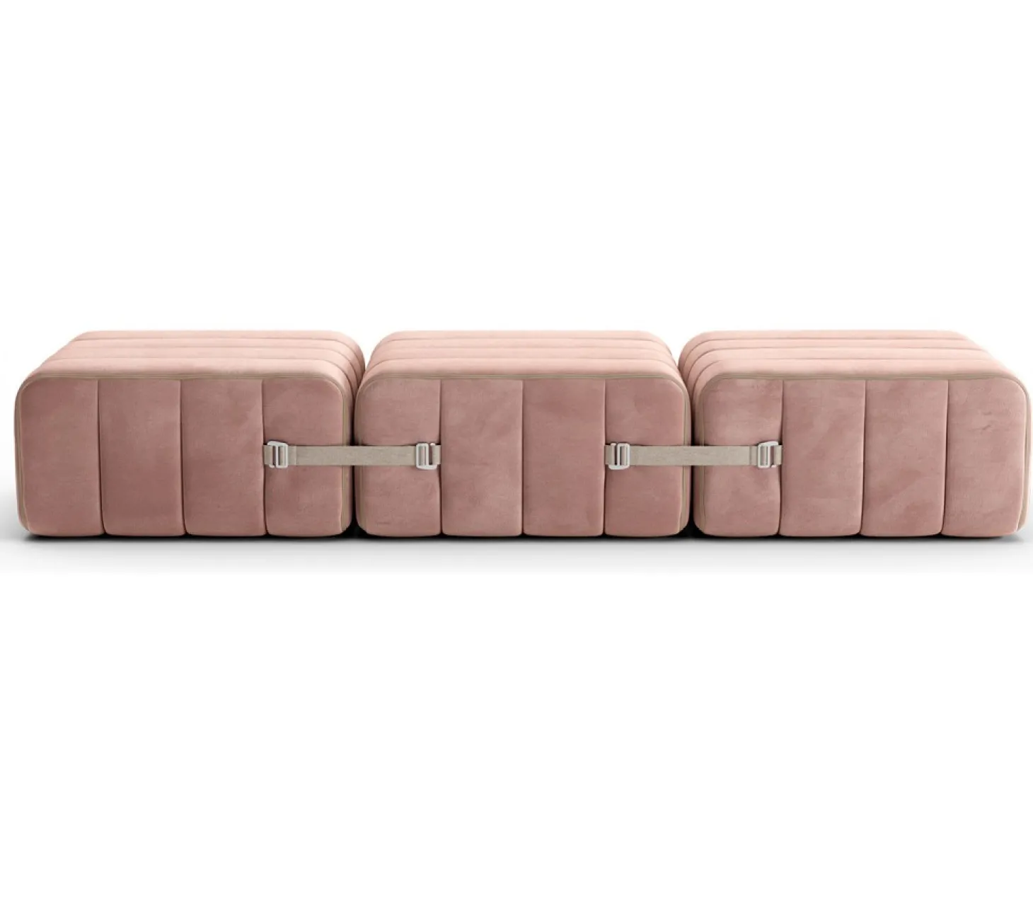 AMBIVALENZ Curt Sofaset Barcelona Rosa