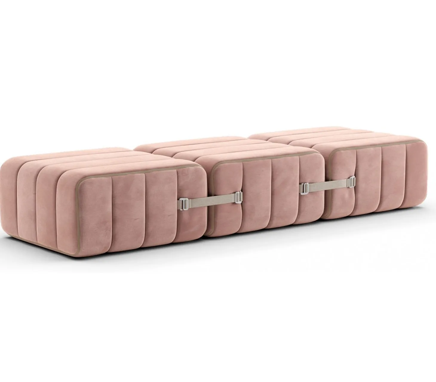 AMBIVALENZ Curt Sofaset Barcelona Rosa