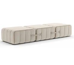 AMBIVALENZ Curt Sofaset SERA Weiß / Beige