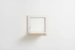 AMBIVALENZ Fläpps Regal 40 x 40 cm Weiß