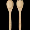 ASA Selection Salatbesteck, natur wood