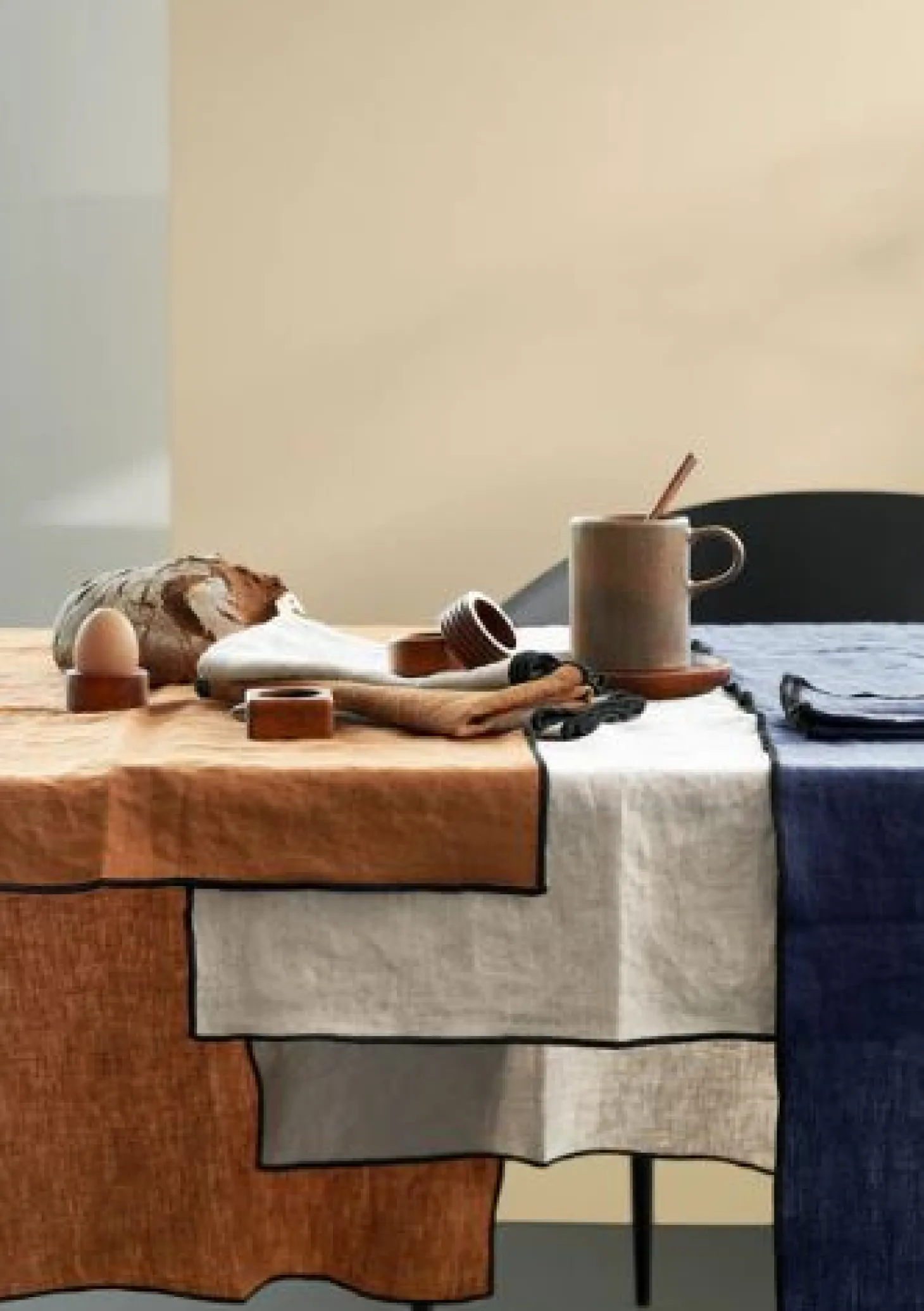 ASA Selection Tischläufer aus Leinen natural