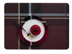 ASA Selection Tischset - Tartan rot