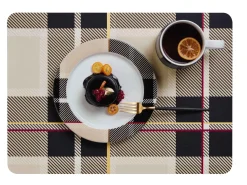 ASA Selection Tischset - Tartan rot