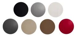 ASA Selection Tischset rund weiß