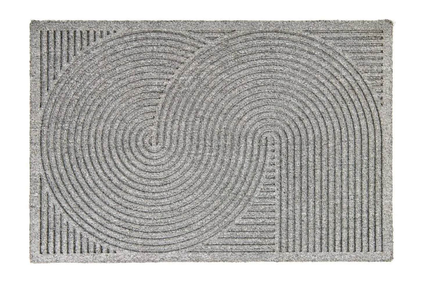 Astra Outdoor Türvorleger Graphic Deluxe 45x75 cm silber