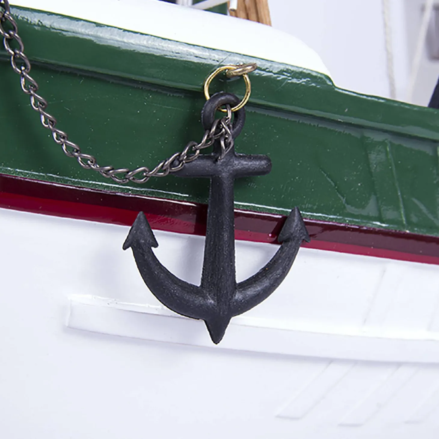 Batela Fischerboot Deko (Holz / Holzoptik)