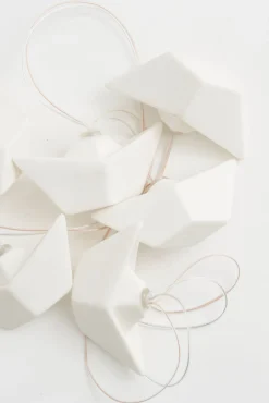 Batela Lichterkette mit Bootmotiv aus Harz