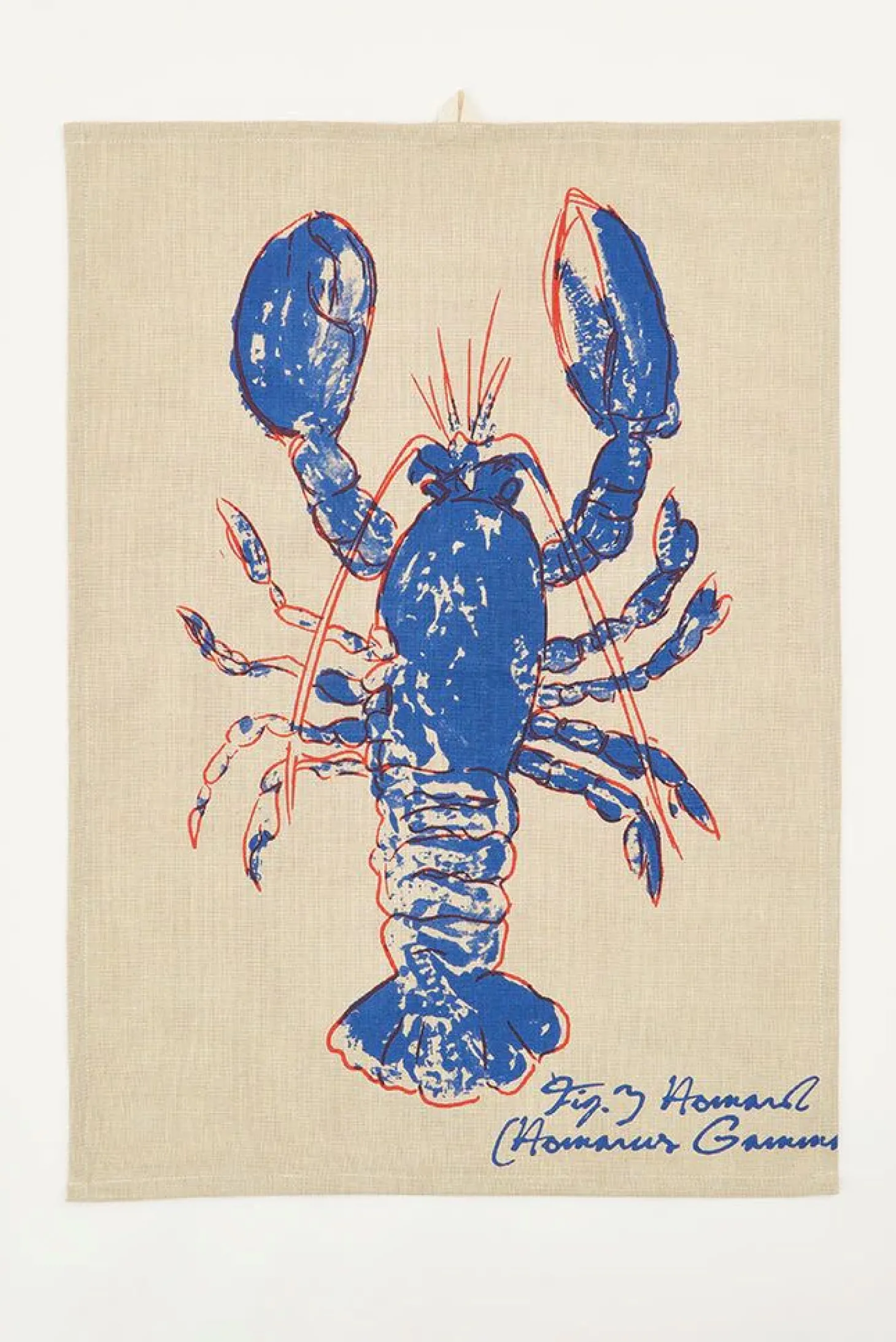 Batela Maritimes Geschirrtuch Hummer