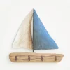 Batela Schlüsselhalter Segelschiff, 4 Haken