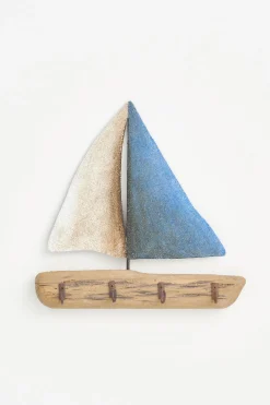 Batela Schlüsselhalter Segelschiff, 4 Haken