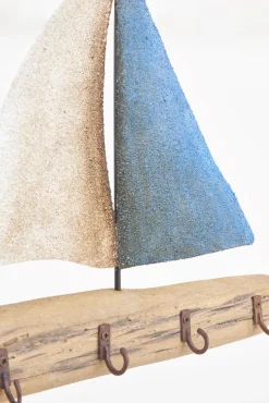 Batela Schlüsselhalter Segelschiff, 4 Haken