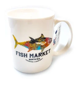 Batela Tasse mit buntem Thunfisch - Anglertasse