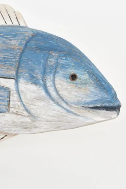 Batela Wanddeko Fisch aus Holz