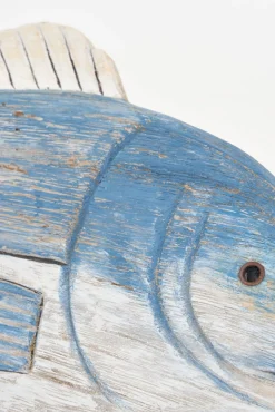 Batela Wanddeko Fisch aus Holz