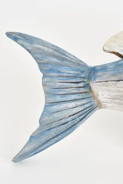 Batela Wanddeko Fisch aus Holz