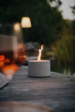 Beske-Manufaktur Betonfeuer Solo Ø 14cm - gerade