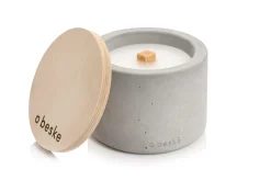 Beske-Manufaktur Betonfeuer Solo Ø 14cm - gerade