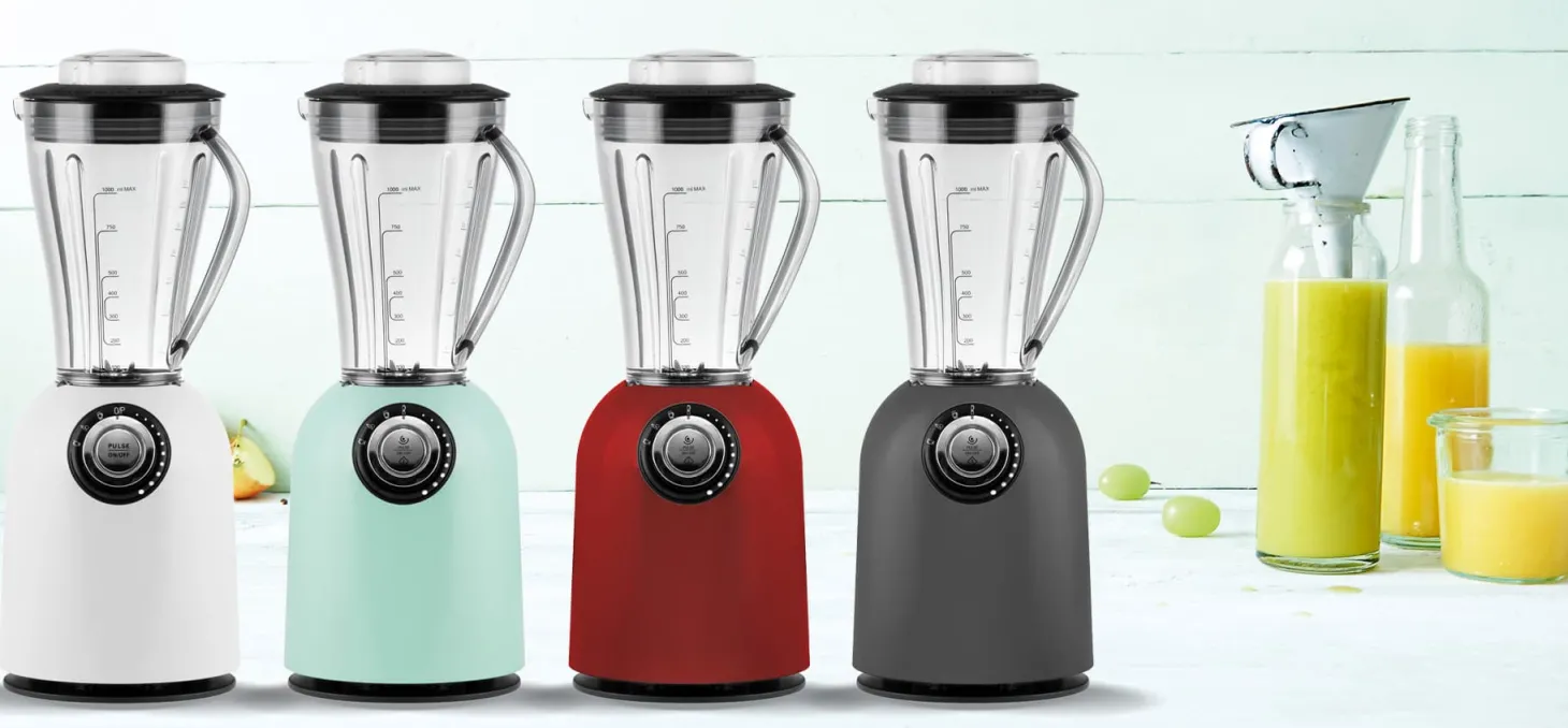 bianco di puro Hochleistungsmixer Attivo Metallic Grau