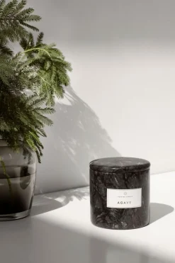 Blomus Duftkerze Frable Höhe 11 cm Sharkskin, Duft: Tonga