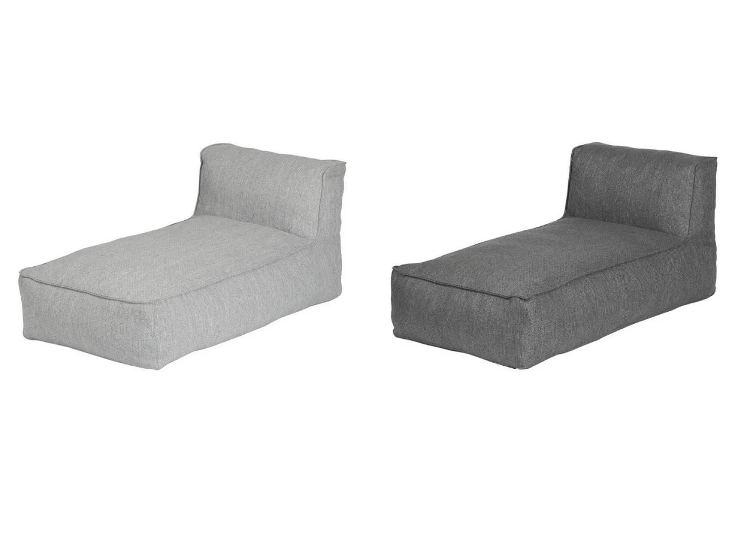 Blomus GROW Chaiselongue - Outdoor Lounge Modul 4 Coal