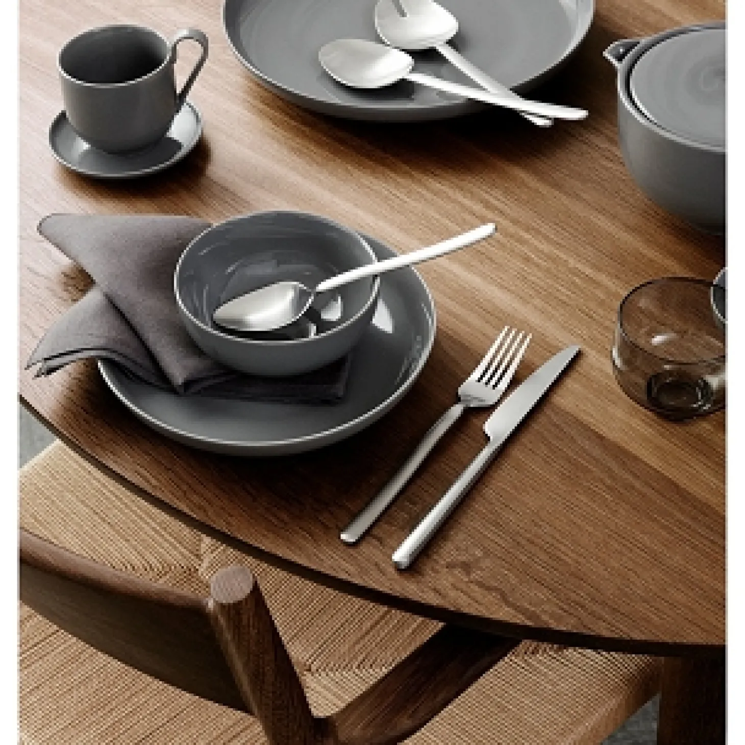 Blomus Leinen-Serviette - LINEO Moonbeam