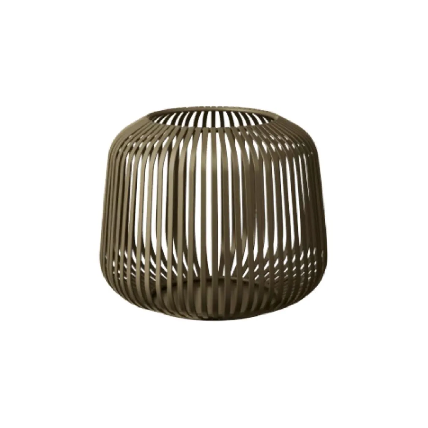 Blomus Windlicht Lito XS | Ø 13,5 cm, H 10 cm Burned Metal