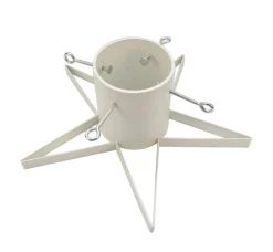 byBenson Christbaumständer Star Mattweiß