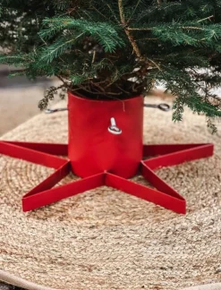 byBenson Christbaumständer Star Mattweiß