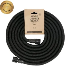 byBenson Gartenschlauch Deluxe Schwarz 50 m