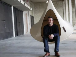 Cacoon Cacoon Hängezelt Olefin Single sand Ø 1,50m