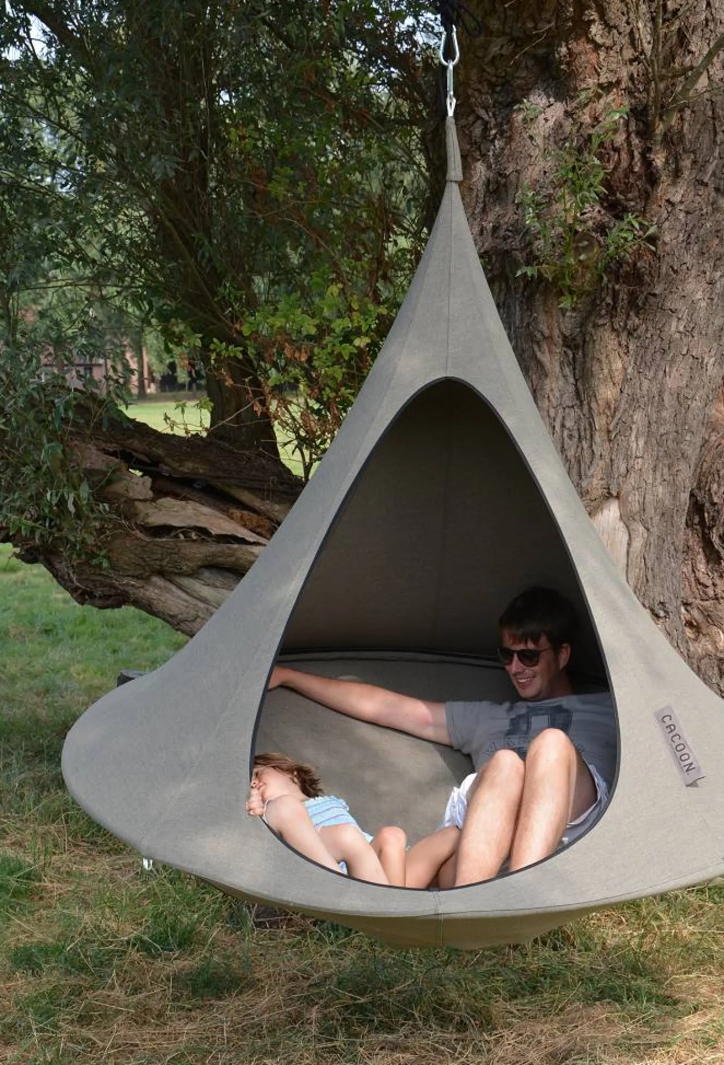 Cacoon Cacoon Hängezelt Olefin double erdbraun Ø 1,80m