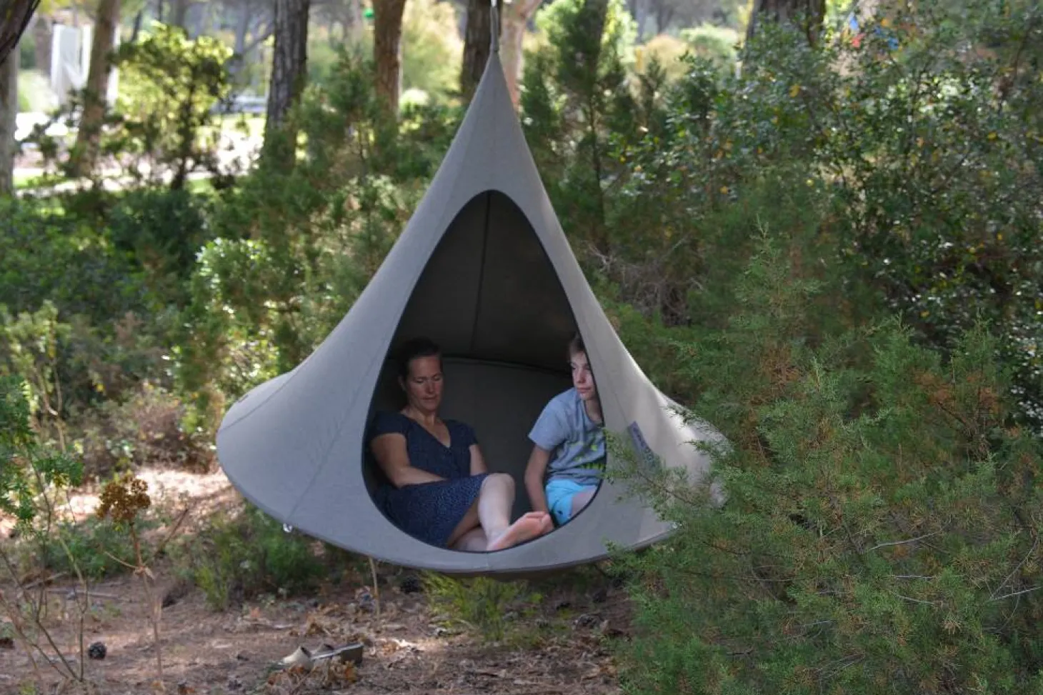 Cacoon Cacoon Hängezelt Olefin double erdbraun Ø 1,80m