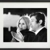 Cadr Aven Eingerahmtes Bild Prestige - B.Bardot & S.Gainsbourg 50*60 cm weiß