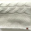 Carma Strickplaid Siena off white