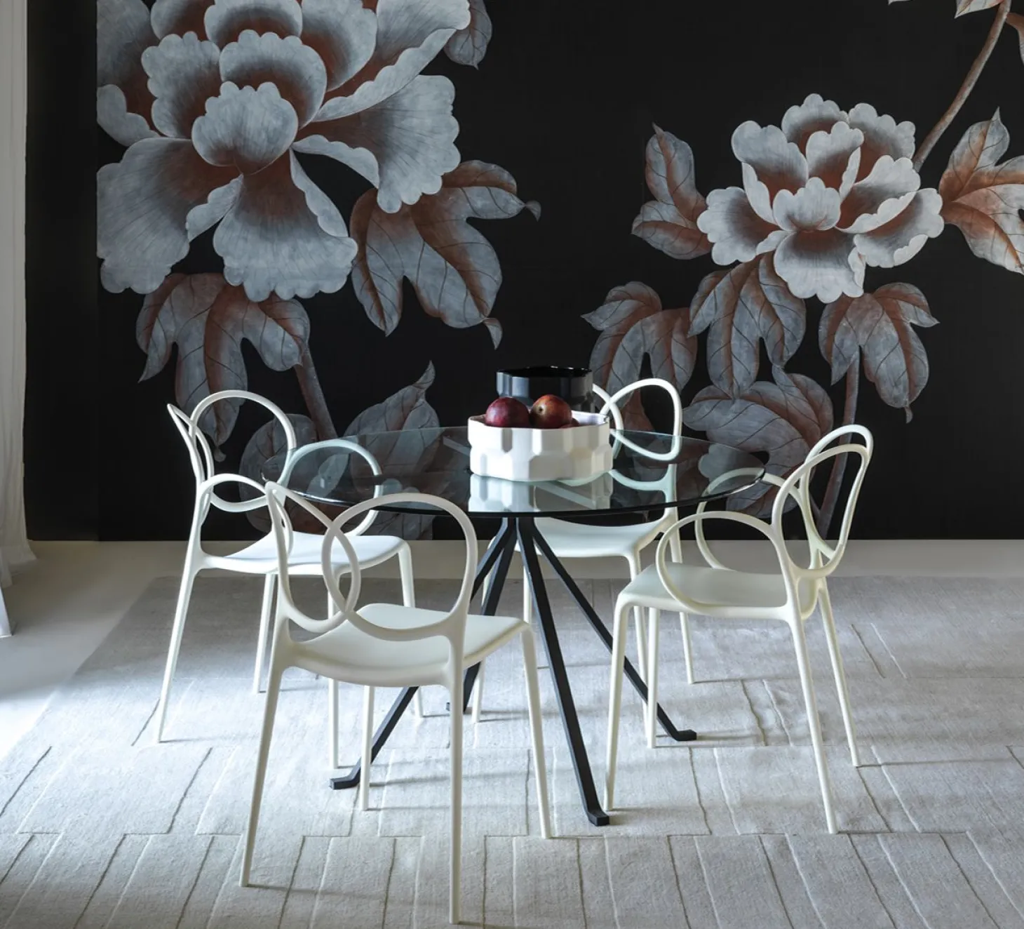 Driade Armlehnenstuhl Sissi Weiß