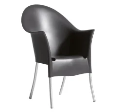 Driade Stapelarmlehnenstuhl Lord Yo Schwarz