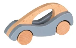 Egmont Toys Rennauto blau Holz 18 cm