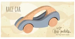 Egmont Toys Rennauto blau Holz 18 cm