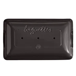 Emile Henry Baguette Backform, Schwarz