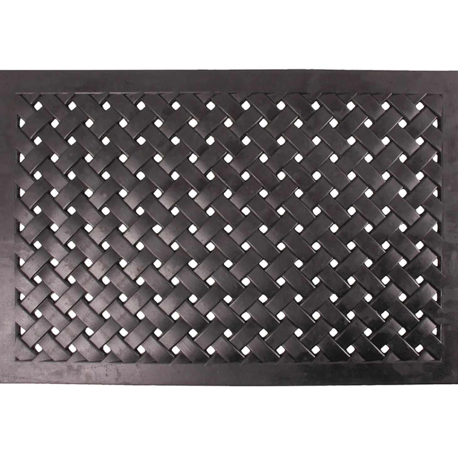 Esschert Türmatte Gummi-Geflecht 45x75 cm