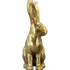 Exner Dekofigur Hase Aurum, gold Höhe 49,5 cm links